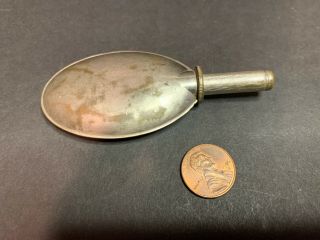 Antique Tiny Brass Pocket Oil Can,  Made In Usa,