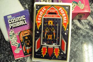 Sears Cosmic Pinball Vintage Electronic Hand Held Video Game (rare)