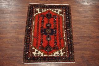 $1 Nr 3x5 Antique Sarab Oriental Hand - Knotted Wool Area Rug Carpet (3.  5 X 4.  11)