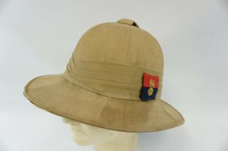 World War 2 Ww1 Era Pith Helmet Wolseley Vintage Antique British Army