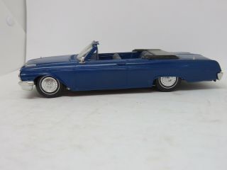 1962 Ford Galaxie 500 Xl Convertible Built Model 1/25 Scale Model