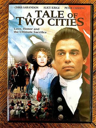 A Tale Of Two Cities (r1 Ntsc Dvd 1980) Chris Sarandon Peter Cushing Rare