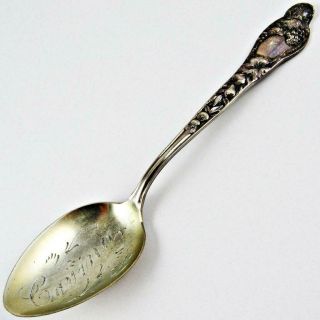 Antique Covina,  California Fessenden & Co.  Sterling Silver Souvenir Spoon