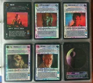 Star Wars Ccg Swccg Reflections I Rare Foil Near Complete Set 24 Of 25