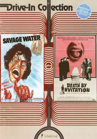 Savage Water / Death By Invitation (2013 Dvd) Vinegar Syndrome Recalled Dvd Rare