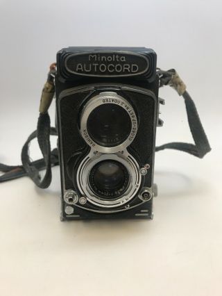 Rare Minolta Autocord Tlr Camera Chiyoko Vintage