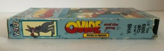 Ovide And The Gang Trouble In Paradise Rare & OOP Cartoon Just For Kids VHS 2