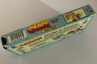 Ovide And The Gang Trouble In Paradise Rare & OOP Cartoon Just For Kids VHS 3