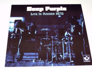 Deep Purple - Live In Aachen 1970 - Lp Vinyl Rare Concert Rainbow Ian Gillan V008