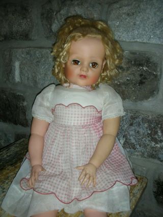 NR Rare Vintage Madame Alexander 1950 ' s Playpal Doll 31 Inch Sleep Eyes Play Pal 2