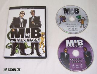 Men In Black Animated Series Season One 2 Discs Mib Official Us Retail Rare Oop