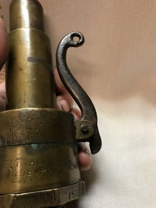 Antique Brass Steam Pressure Relief Valve Cool Steampunk 3