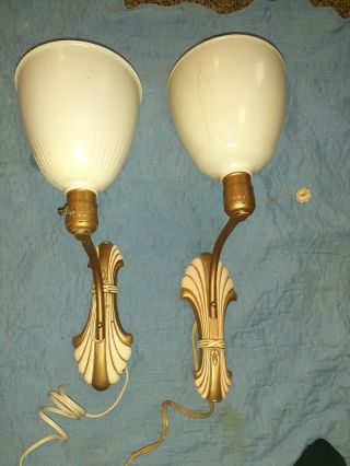 Vintage Art Deco Wall Sconce Lamps Lights