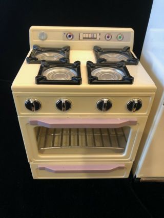Vintage kitchen playset with oven and refrigerator (San Francisco Toys brand) 2