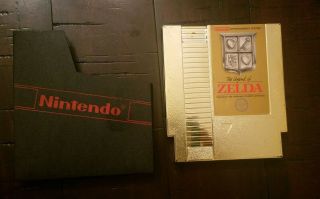 Nes The Legend Of Zelda Nintendo 5 Screw Rare First Print/edition Pristine Oem