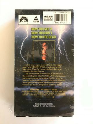 Demon Wind (VHS,  1990) Rare Horror 2