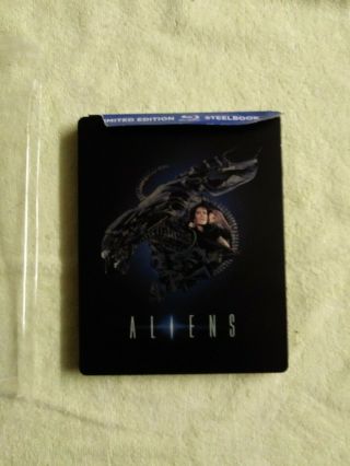 Aliens Blu - ray Steelbook Limited Edition Import (30TH ANNV) OOP/RARE 2