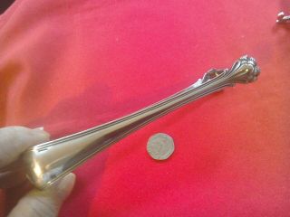 Vintage Rare Christofle Silver Plate Sugar/ice Tongs With Lions Paw Feet