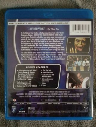 Day of the Dead 1985 RARE OOP Bluray George A.  Romero Horror Zombie 2