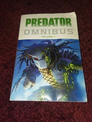 Predator Omnibus Vol 1 (2007,  1st Ed. ) - Dark Horse Comics Rare/oop