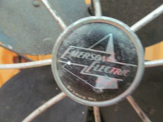 Vintage Antique Emerson Electric Cage Fan 2