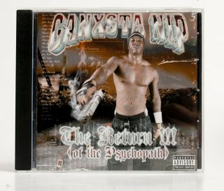 Ganxsta Nip The Return Of The Psychopath Cd 2003 Houston Gangsta Rap Rare