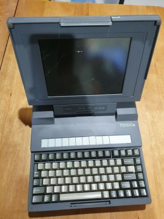 Rare Retro Laptop Toshiba T3100e Intel 80286 16 Mhz,  1mb Ram 20mb Hdd No Display
