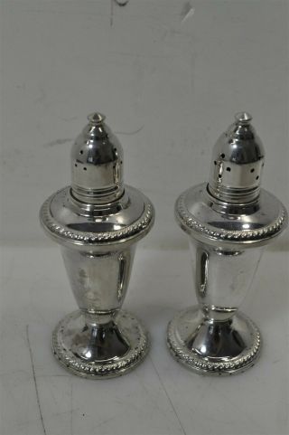 Vintage Duchin Weighted Sterling Silver.  925 Salt & Pepper Shakers 203g