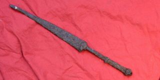 Roman Iron Dagger Of An Ancient Mariner Around 200 Ad