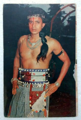 Bollywood Star Actor - Mithun - Rare Post Card Postcard