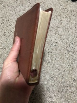 Gospel Doctrine by Joseph F.  Smith Small Brown Leather 1970 Mormon Rare Vintage 3