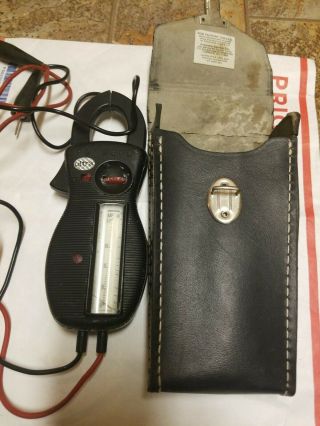 Vintage Amprobe Ultra Rs - 3 Clamp Meter & Volt Meter With Case