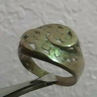 Rare Ancient Extremely Ring Roman Bronze Legionary Stunning Authentic Artifact