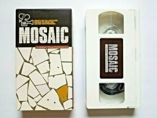 Mosaic - Habitat Skateboard Video (vhs,  2003) Rare Skateboarding Tape Oop Nr