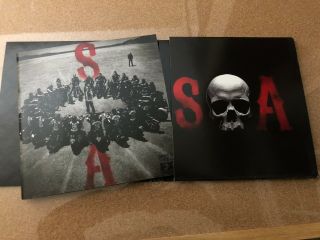 " Sons Of Anarchy " Season 5 Fx Series Press Kit Book And Dvd - Rare Collectible