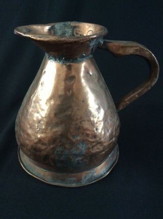 Georgian Copper Half Gallon Excise Jug Circa 1818 – Possibly Farrow & Jackson