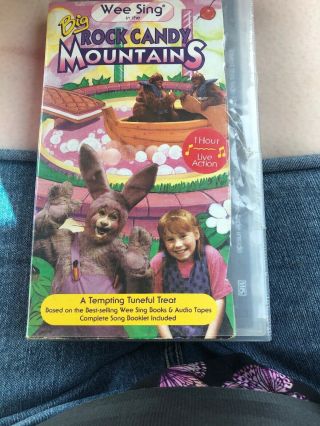 Wee Sing In Big Rock Candy Mountains Vhs Tape Children Rare