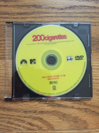 200 Cigarettes Dvd (1999) Rare