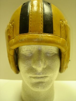 Vintage Macgregor H612 Leather Football Helmet