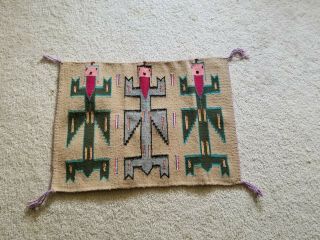 Navajo ? Native American Indian Antique Horse Blanket / Rug / Primitive