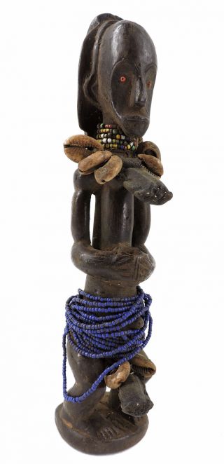Fang Reliquary Figure Byeri Gabon African Art Was $65.  00