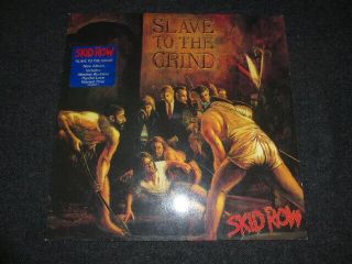 Skid Row - Slave To The Grind - Lp - 1:st Atlantic Germany 1991 Rare