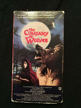 Rare The Company Of Wolves (vhs,  1984) 80s Slasher Horror