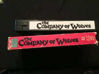 Rare The Company of Wolves (VHS,  1984) 80s Slasher Horror 3