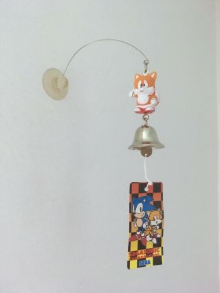 Rare Sega Sonic The Hedgehog Tails Door Bell Wind Chime Figure Toy 1990s Japan