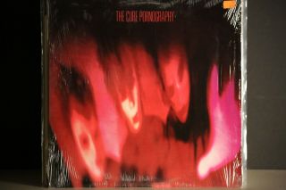 The Cure Pornography Lp 1982.  Nm Still In Shrink Sp4902 Inner.  Rare