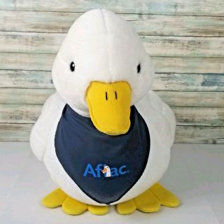 Aflac Duck - Talking - Rare - 22 " X 25 " Giant Plush - Charity Promo Advertising