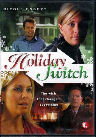 Lifetime Holiday Switch Dvd Christmas Rare Oop Nicole Eggert 2006