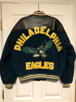 Rare Vintage Philadelphia Eagles Varsity Jacket.  Size: Men’s Large