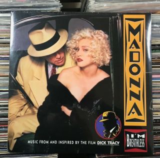 Madonna Dick Tracy 1990 Vinyl Record Lp 80 